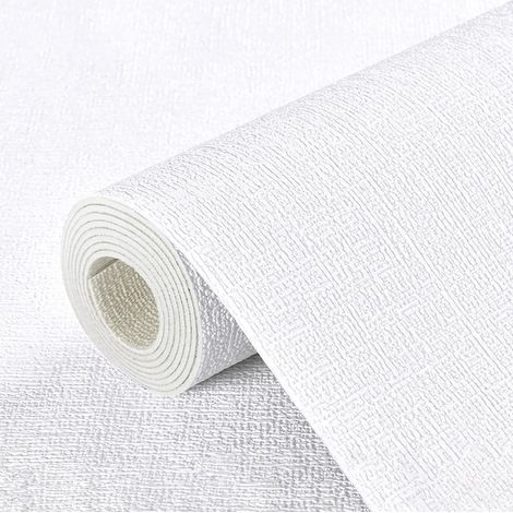 Papier peint texturé autocollant - Décoratif imperméable, idéal chambre, cuisine et salon (50 x 280 cm) (1/5)