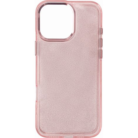 Glitzerhülle für iPhone 16 Pro – Pink mit Glitzer (1/4)