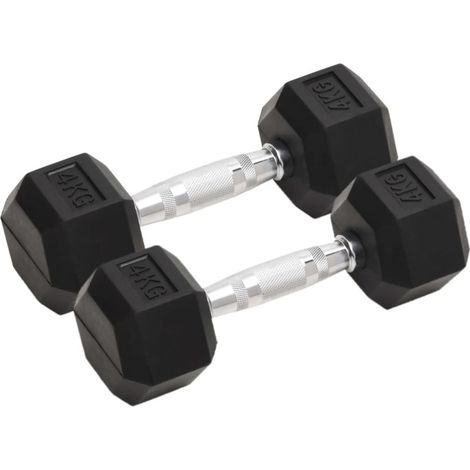 [JAMAIS UTILISÉ] Haltères 2 pcs 8 kg Fonte (1/5)