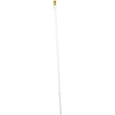 Mât De Drapeau Rotatif pour Extérieur Support De Drapeau Alliage Aluminium Tige De De Jardin Réutilisable avec Conception Amovible (1/5)
