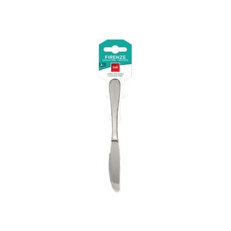 Set 2 elegante Tischmesser Firenze 18 cm