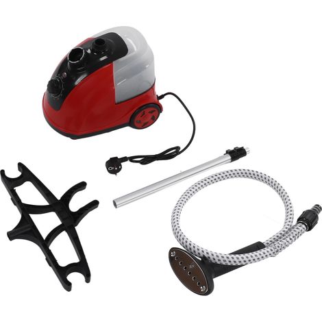 Fer à repasser debout vapeur 1800W professionnel puissant machine à repasser électrique verticale pour vêtements maison prise UE 220V rouge (1/5)