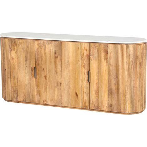 Tyla Marmor Mangoholz Sideboard 180X45X80 cm (1/5)
