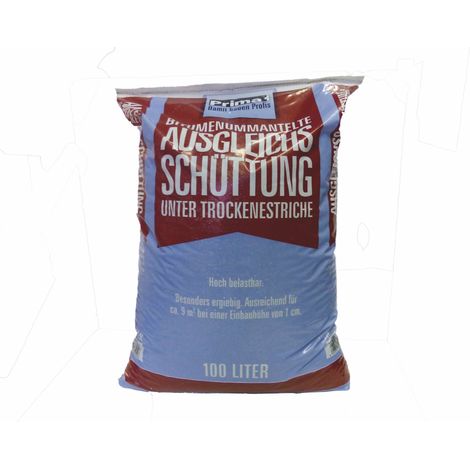 Flächenheizung Fußbodenheizung Ausgleichsschüttung Bitumen Heizung