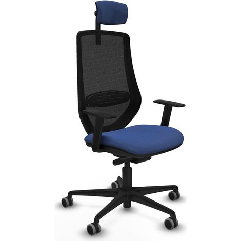 Piqueras y Crespo Mardos Chaise Bureau Bleu Marine Ergonomique (1/3)