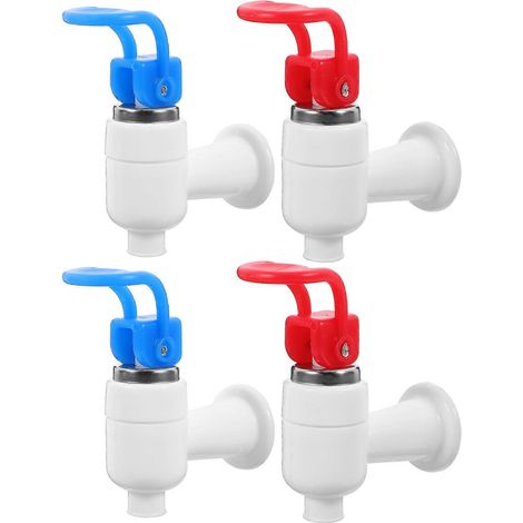 Lot de 4 buses de distribution d'eau pour seau ou bouteille d'abreuvoir, avec filetage. (1/5)