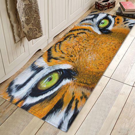 Rutschfeste Fußmatte für Zuhause, Küche, Wohnzimmer, Schlafzimmer, 60 x 180 cm (1/5)