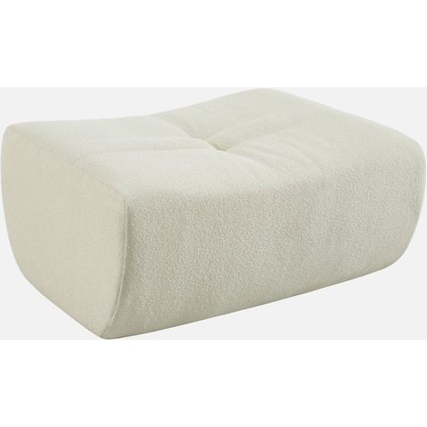 Reposapiés para sillón Sokol de borreguito texturizado
