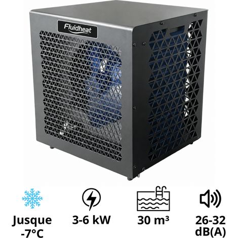 Pompe à chaleur piscine 6 kW full inverter Mini 6 Fluidheat (1/5)