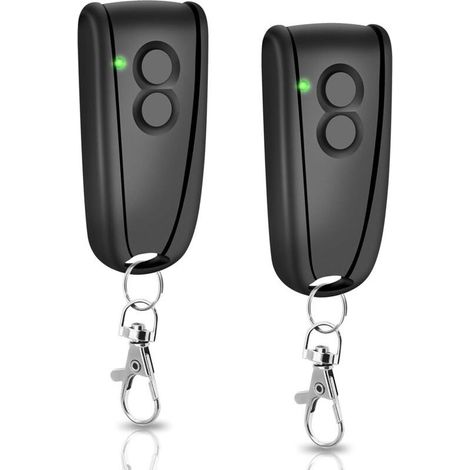 Bardusch 433,92 MHz Telecommande Porte Garage, 2 Boutons Telecommande Portail, Compatible Avec Ecostar RSC2, RSE2 Telecommande, Compatible Avec Liftronic 500, 700, 800 Porte de Garage(2 Piece) (1/5)