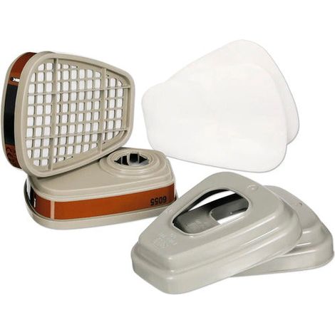 [GEBRAUCHT] B-Ware 3M Pestizid-Filterkit für Atemschutzmasken 6003BC1 Schutz vor Dämpfen 2 Stück (1/2)