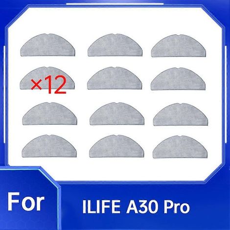 Confezione da 12 panni per la pulizia dell'aspirapolvere ILIFE A30 Pro - accessori e panni di ricambio (1/5)