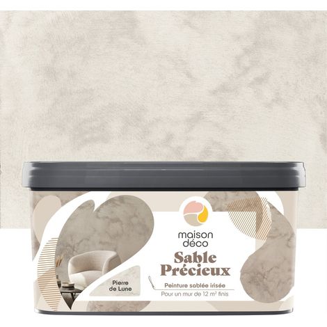Pintura de efectos especiales, Precious Sand MAISON DECO, piedra lunar, arenada, 2 l MAISON DECO (1/3)