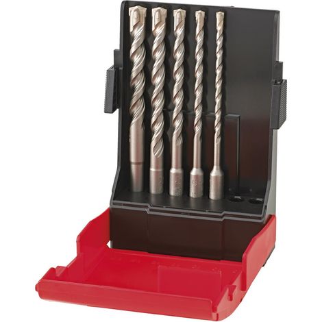FORMAT SDS-plus-Bohrer-Set 4 Schneiden 5-teilig L160mm (1/4)