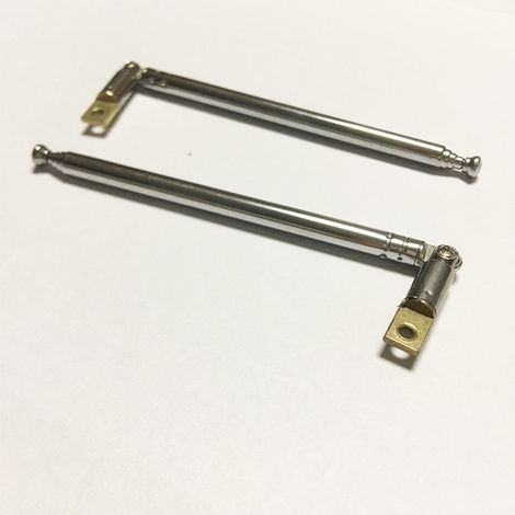 5-section 5273 universal head pull rod anti-theft main unit antenna stainless steel telescopic pull rod antenna telescopic tube (1/5)