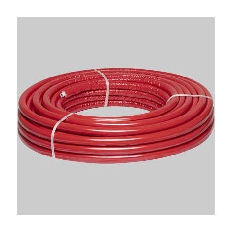 TUBO MULTISTRATO RIVESTITO ROSSO IDEAL STAR 16x2