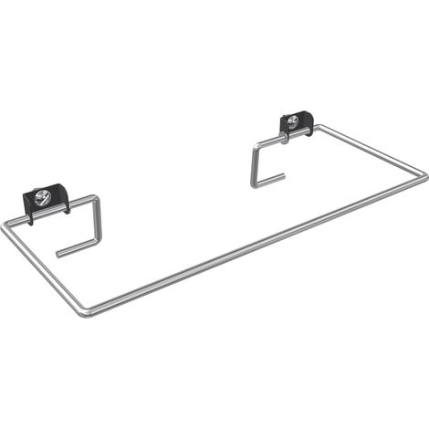 KWC AR Sackhalterung, RODAN, Edelstahl,  313x61x138 mm, zum Anschrauben, klappbar