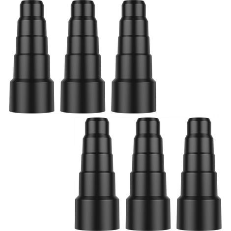 Lot de 6 Adaptateur Tuyau Aspirateur Universel 23/30/34/42/50mm Adaptateur de Tuyau D'aspirateur Universel Adaptateur Aspirateur Ponceuse pour le Raccordement au Tuyau D'aspirateur (1/5)