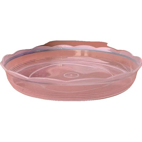 Bandeja para macetas, resina PP duradera, gestión eficiente del agua, 5 piezas tamaño 14 (1/2)