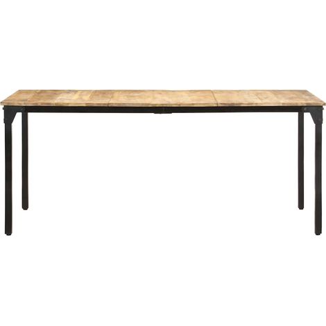 Maison Exclusive - Esstisch 180x90x76 cm Raues Mangoholz