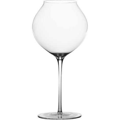 Zafferano Calice Ultralight in Vetro Sonoro Superiore 55 cl, Set da 2 Pezzi, Design Elegante per Vini Bianchi Strutturati e Rossi Giovani Trasparente