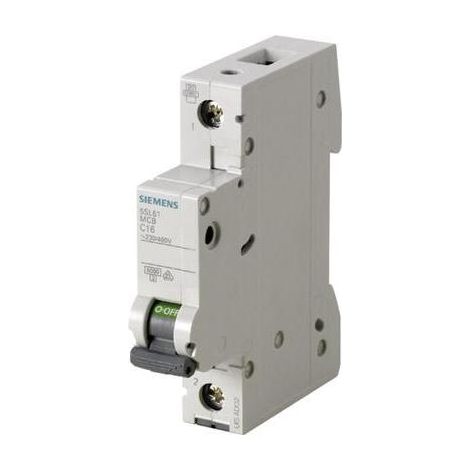Disyuntor 1P B 16A 6kA 230V SENTRON 5SL61166