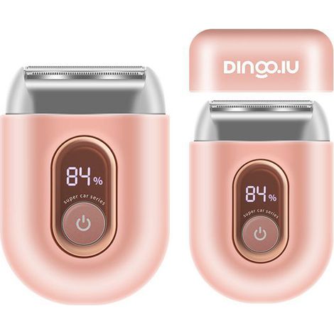 Razor Damen, 3D-Triple-Klingen Intimrasierer für Frauen, Gesichtshaarentferner für Frauen, Damenrasierer Elektrisch Nass-Trockenrasierer Trimmer Damen – Für Bikinizone, Achseln, Beine