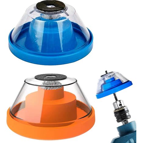 2 Pièces Cache Poussière pour Perceuse électrique, Collecteur Poussière Antichoc, Convient pour Collecter la Poussière lors du Perçage pour Empêcher la Poussière Voler Autour (1/5)
