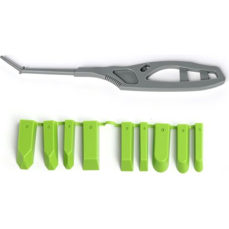Kit de mastic silicone, ensemble de 9 pièces, avec embouts étroits pour lisser dans les petits espaces.-AquaForge (1/5)