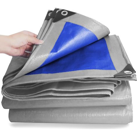 15 x 20 metri Telo Occhiellato 245g/mq Copritutto Impermeabile