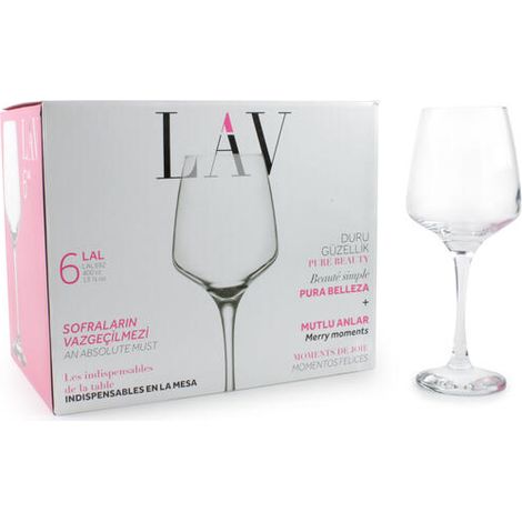 40 cls. copa reforzada economica gran vino - agua lal lav - caja 6 unidades (1/2)