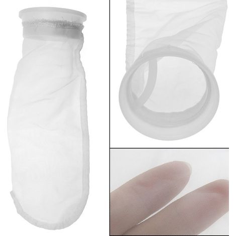 Chaussette de filtration pour aquarium, sac filtrant en nylon haute précision pour système de filtration, 100 microns