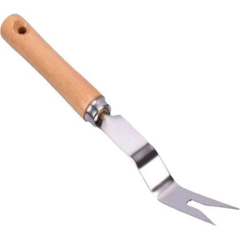 pair Outil de désherbage courbé en acier inoxydable pour l'extérieur, dessinateur d'art, pelle pour le désherbage (1/5)