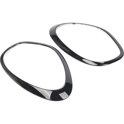 Set di 2 anelli di finitura di ricambio per fari anteriori per BMW MINI Cooper Countryman 2011-2016 OEM 51139801573 51139801574. (1/5)
