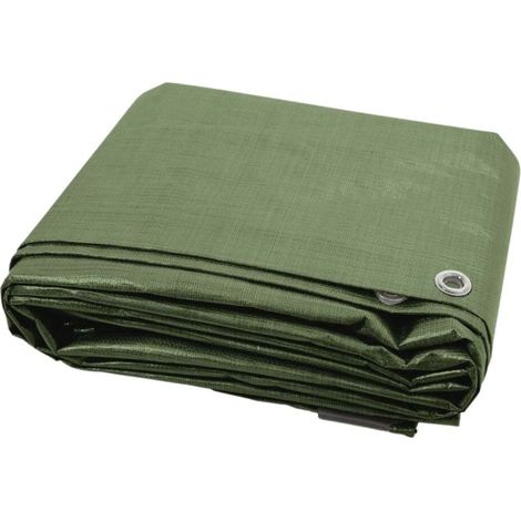 Bâche verte 150g 6m x 10m