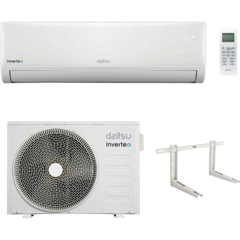 Daitsu Climatiseur Mono-split DR 9000 btu DS-9KIDR(W) Air Inverter R-32 Wi-Fi en option Classe A++ avec Support
