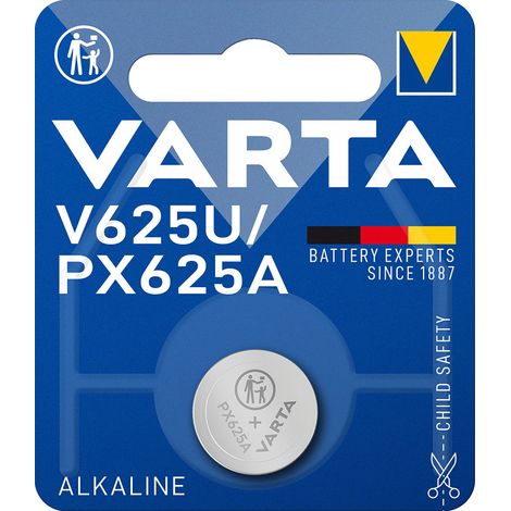 Pila Boton 1,5V Alcalina LR9 V625U VARTA En Blister (1/6)