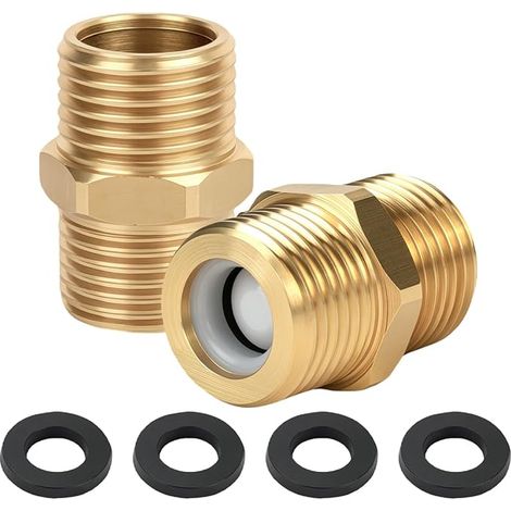 20mm Diameter Brass Check Valve, Heavy Duty Stainless Steel Threaded Fitting for Sanitary Central Heating Air Conditioning Toilet (1/5)