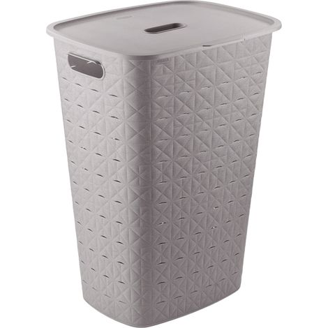 Cesta de ropa Curver Softex color beige, 56 l (1/4)