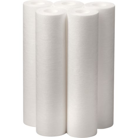 Pack eco 5 Cartouches Ultra fines 10 microns - Filtration eau potable efficace (1/3)