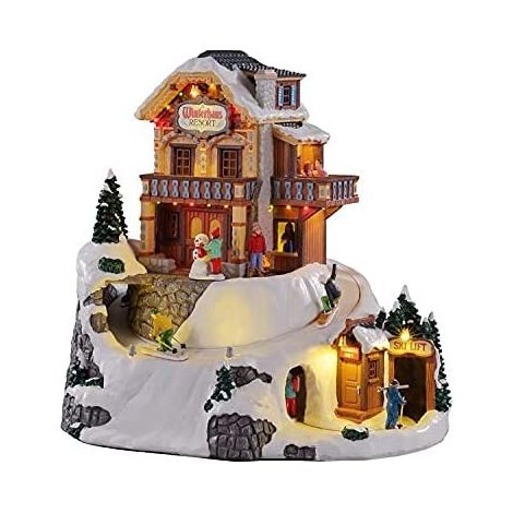 Lemax winterhaus resort 15735 villaggio di natale (1/9)