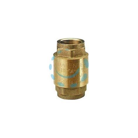VALVOLA DI RITEGNO PER ACQUA "EUROPA" ART.100 - F 1"1/4 - pressione esercizio 18 bar