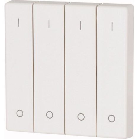 Bouton à bascule quadruple I/0 blanc 000147597 EATON CWIZ 04/11