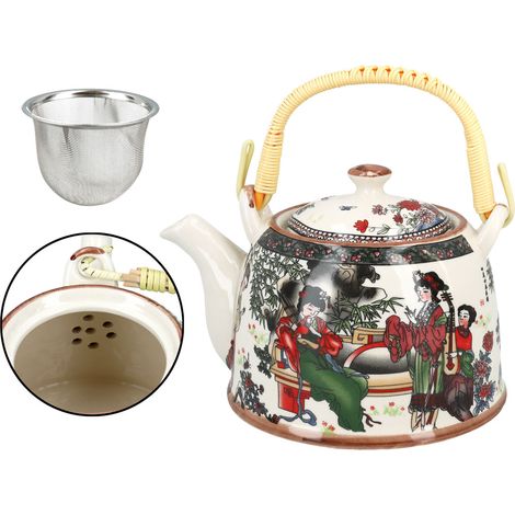 Bollitore in ceramica con infusore