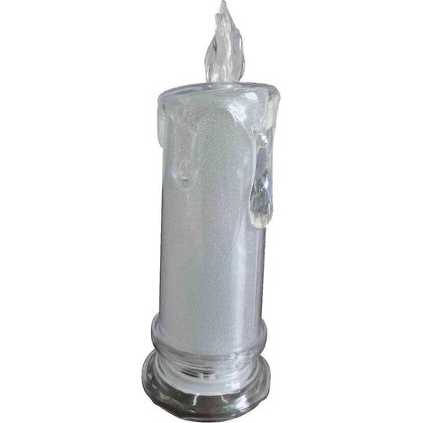 Décorations saisonnières & de fêtes : décoration de Noël, bougie de simulation sans flamme nue, lumière de décoration de bureau, veilleuse (1/5)