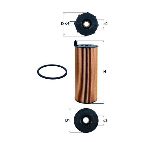 Ölfilter OX196/1D Knecht