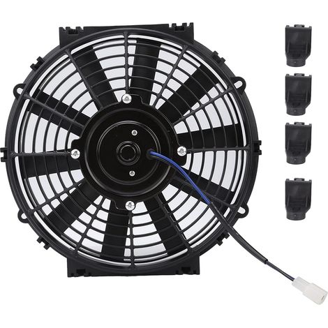 Ventilateur de Refroidissement Électrique Mince 10 Pouces 24V 80W