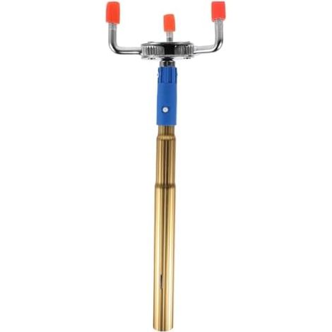 Outil de Retrait Transducteur Fumée Alliage Aluminium Pince Antidérapante avec Perche Protection sans Dommage pour Installation et Maintenance Détecteur Haute Sécurité - 13.50X13.50X6.50CM (1/5)