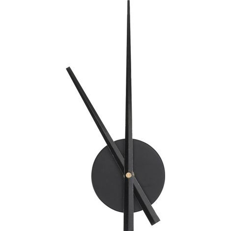 DIY-Riesen-Kreuzstich-Wanduhr, 3D-Analoguhr, künstlerische Wohndekoration, Quarz-Uhrwerk, Wohnaccessoires, 1 Stück (Schwarz) (1/5)