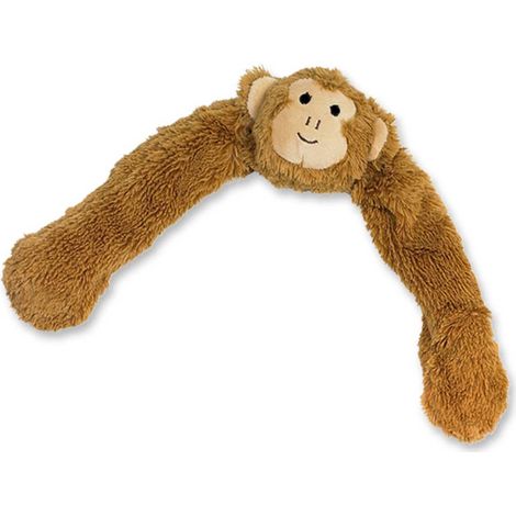 Nobby® Hunde Spielzeug Plüsch Affe Braun mit innenliegendem Seil 55 cm (1/2)